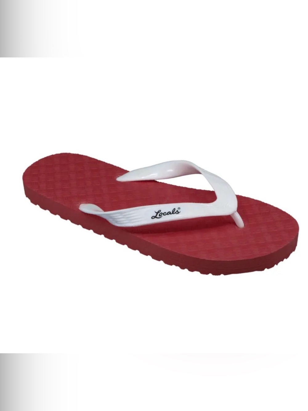 NWT Locals The Original Hawaiian Slippers Unisex W8-8.5, M6-6.5 Red Dragon fruit